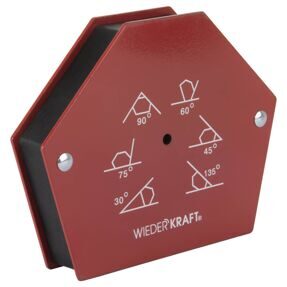 WDK-65275 Сварочный магнит, угл 30, 45,60, 70,90, 135, усилие 75Lbs